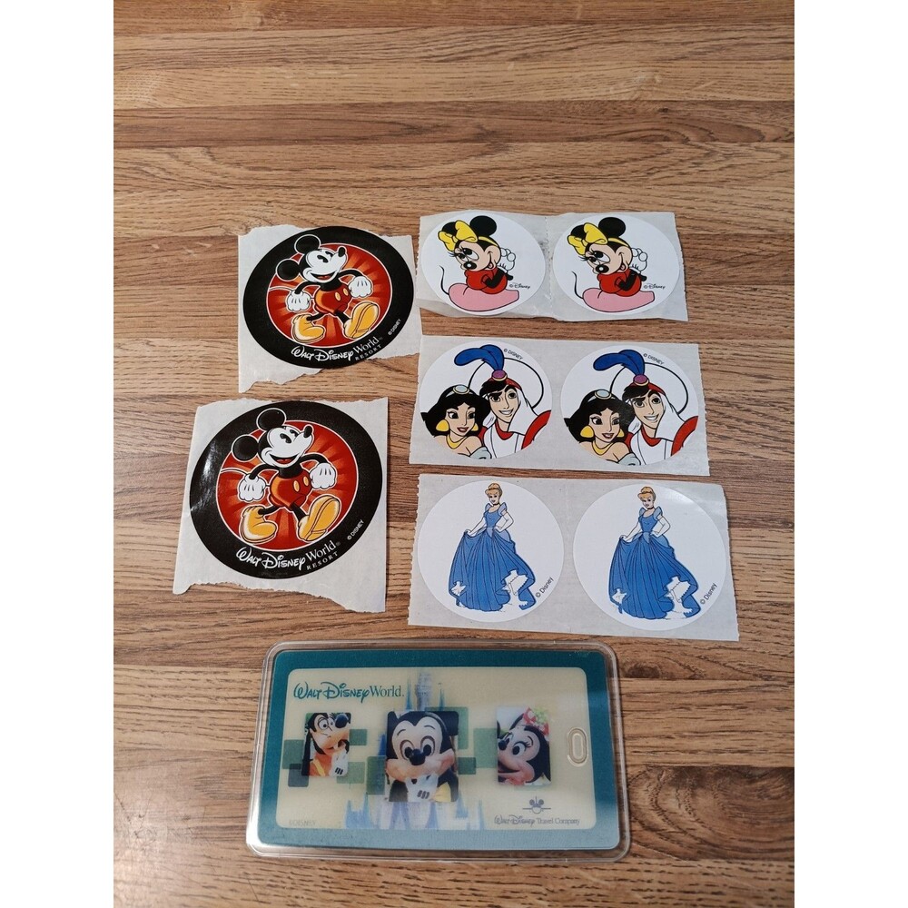 Walt Disney World Sticker Lot